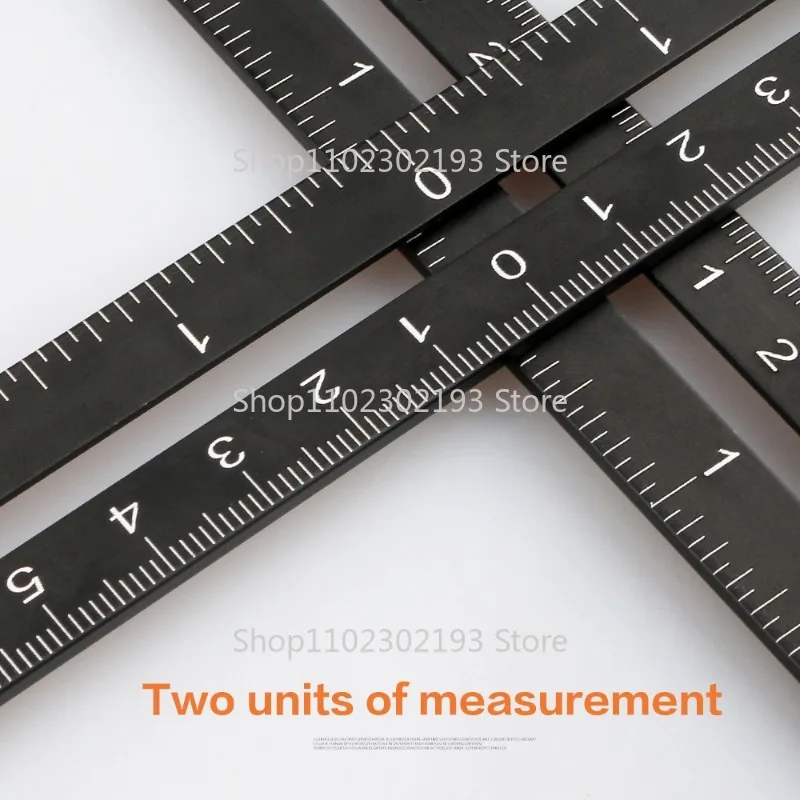 Imagem -04 - Multi Angle Measuring Ruler Hole Locator Pavimento Tile Glass Carpintaria Puncher Protractors Protractors 12 Lados Ajustável