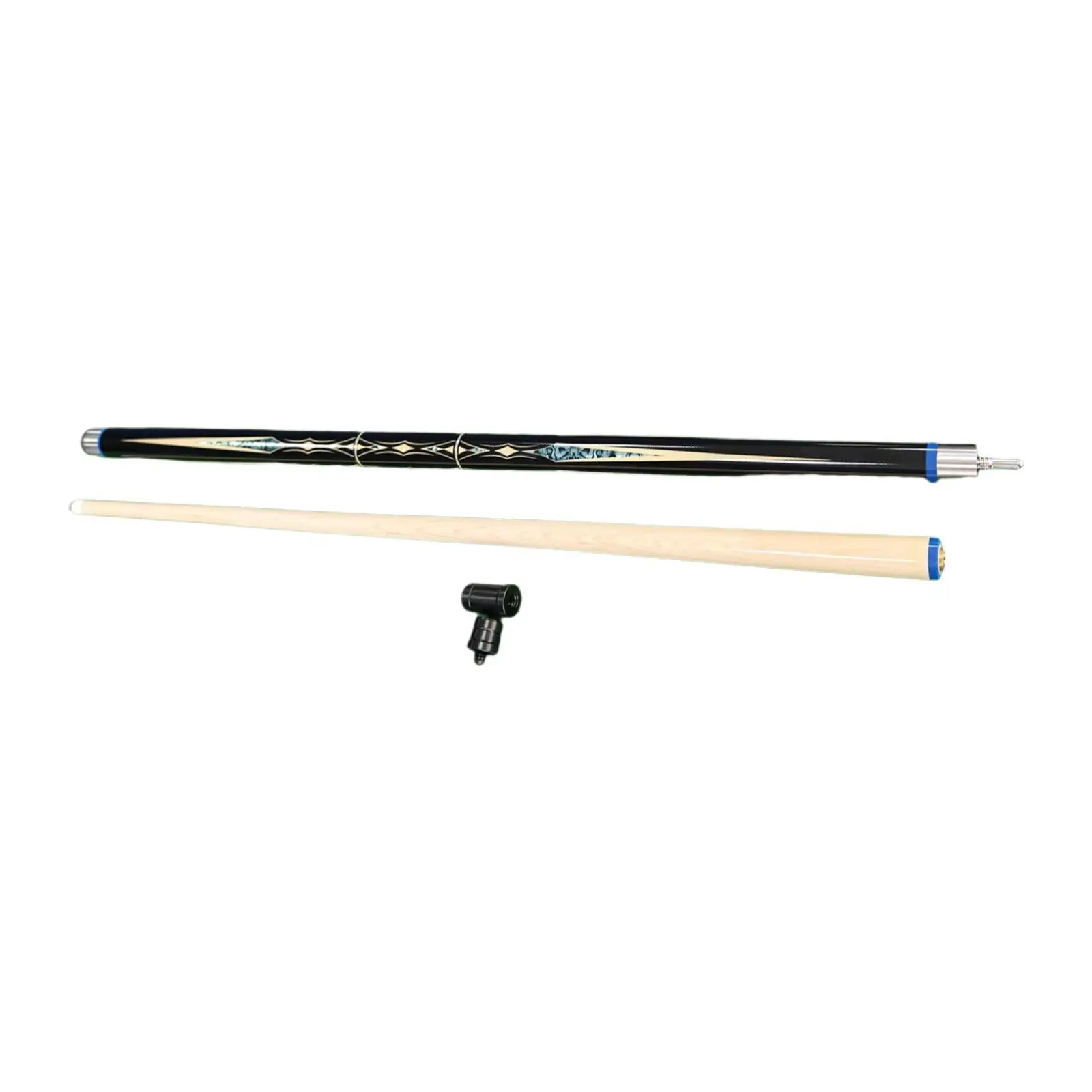 Pool Cue Professional 1/2 Split Segmented 58" for Beginners Adults Training