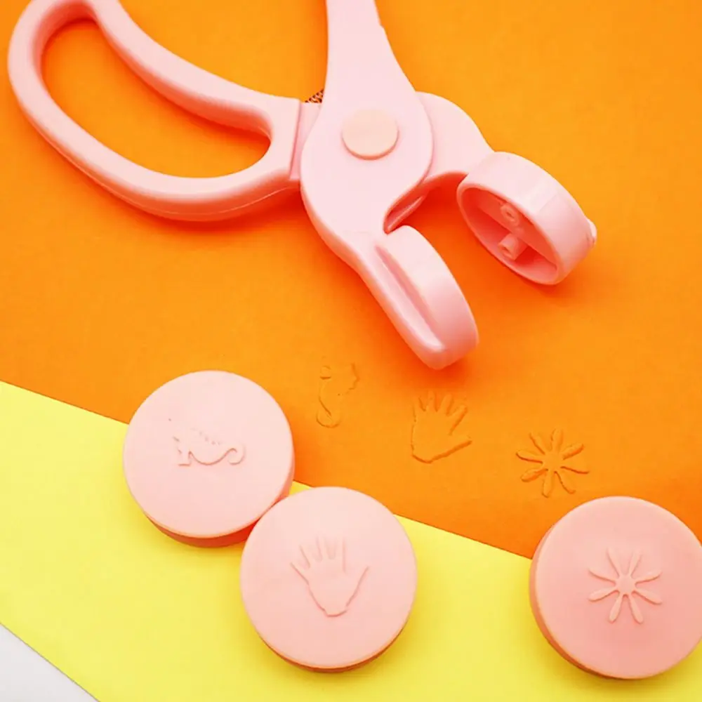 Paper Knurling Machine for Kids, DIY Stationery Embosser, Toy Embossing Process, Alta Qualidade, 4 a 8 Padrões