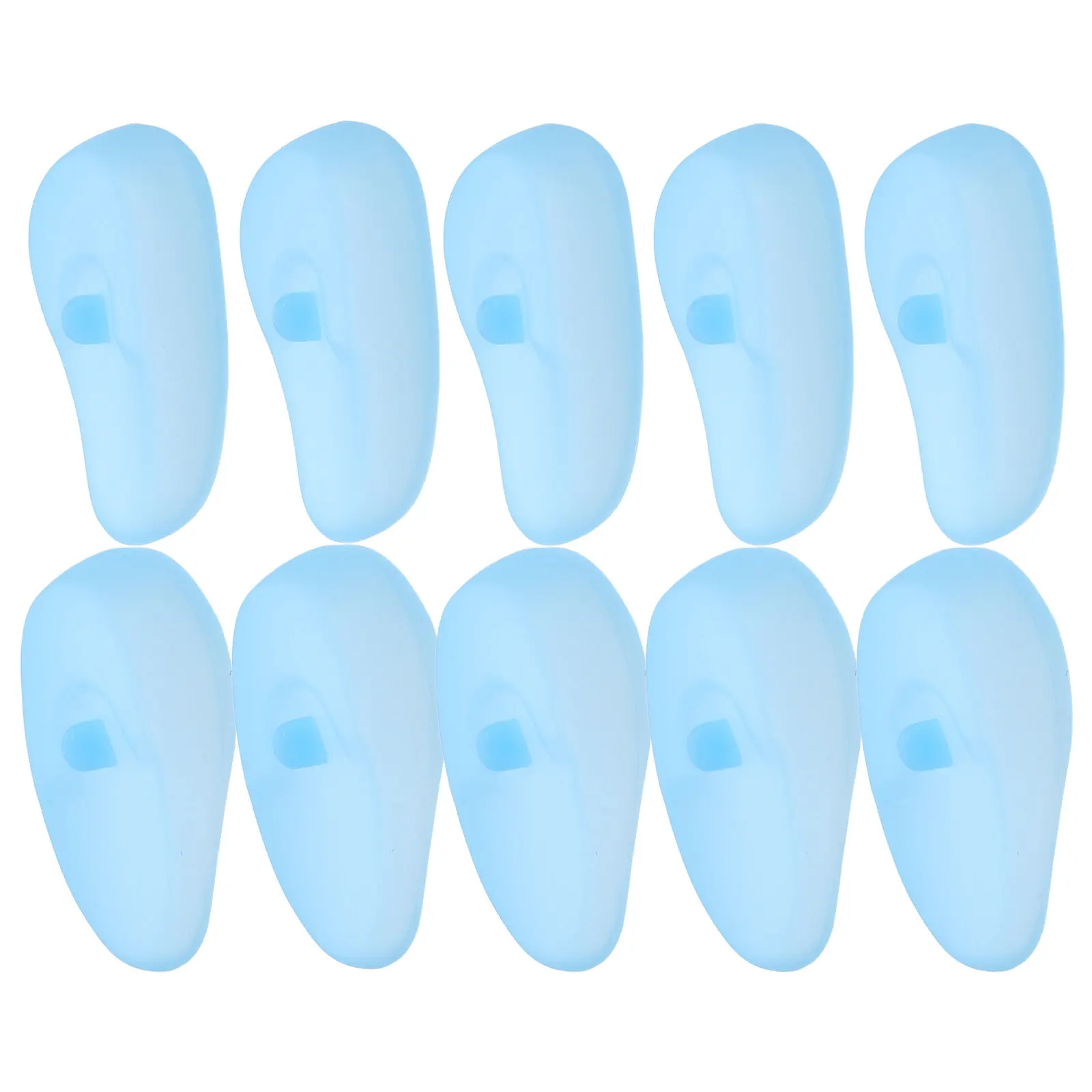 6Pairs Silicone Ear Covers for Hair Dye Waterproof Hair Coloring Ear Caps Salon Barber DIY Perm Bleaching Comfortable Soft