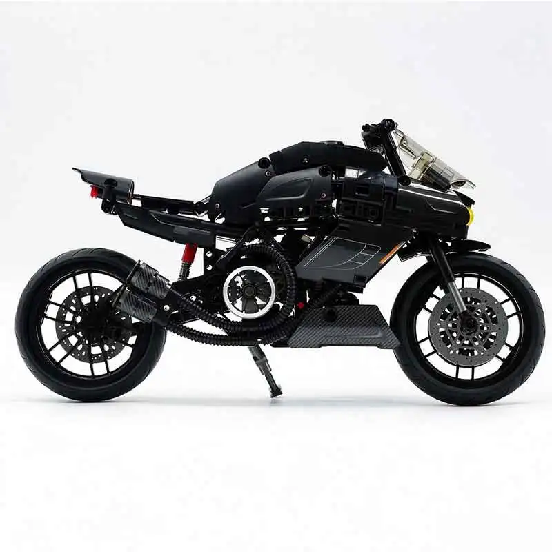 GULY 60546 Building Blocks Bricks Model Diy Motorcycle Puzzle Toy Christmas Gifts, Technical Kit MOC Crafted High-quality Decor