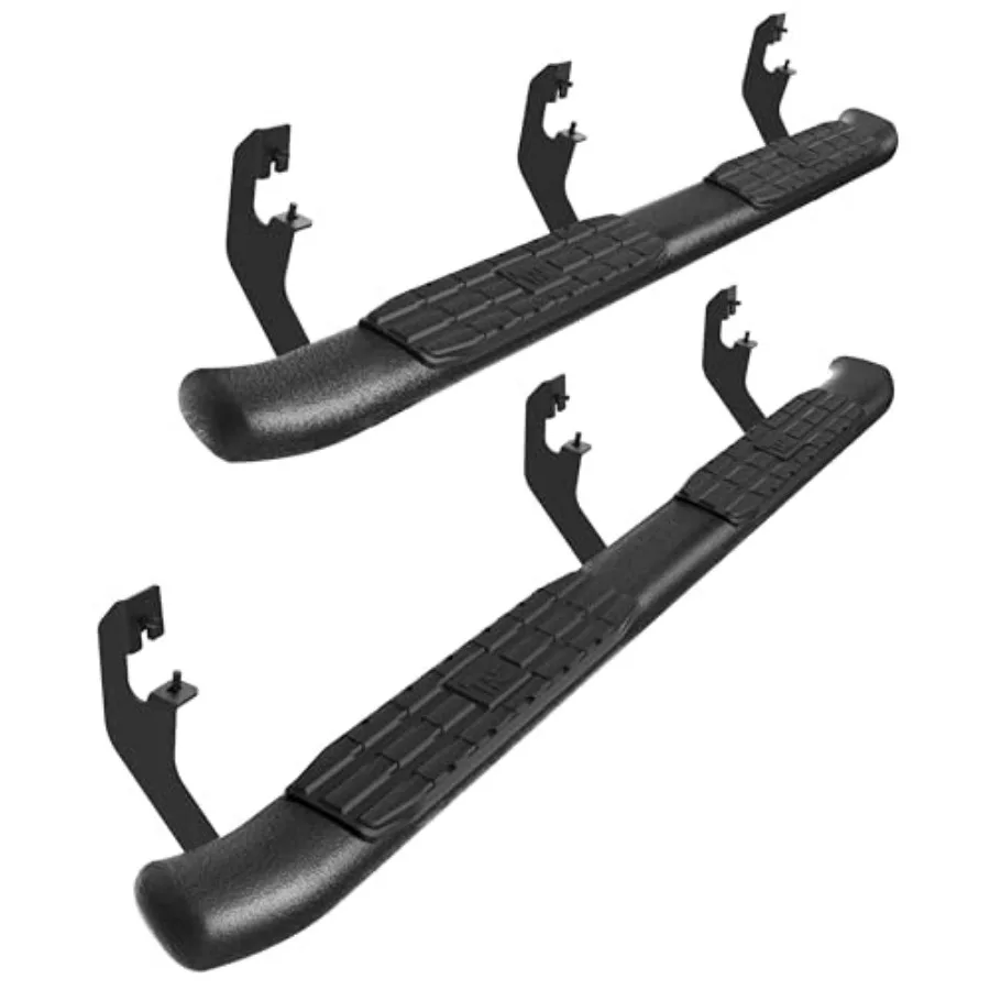 

TAC Side Steps Running Boards Compatible with 2015-2022 Chevy Colorado/GMC Canyon Extended Cab Truck Pickup 4.25 Texture Black