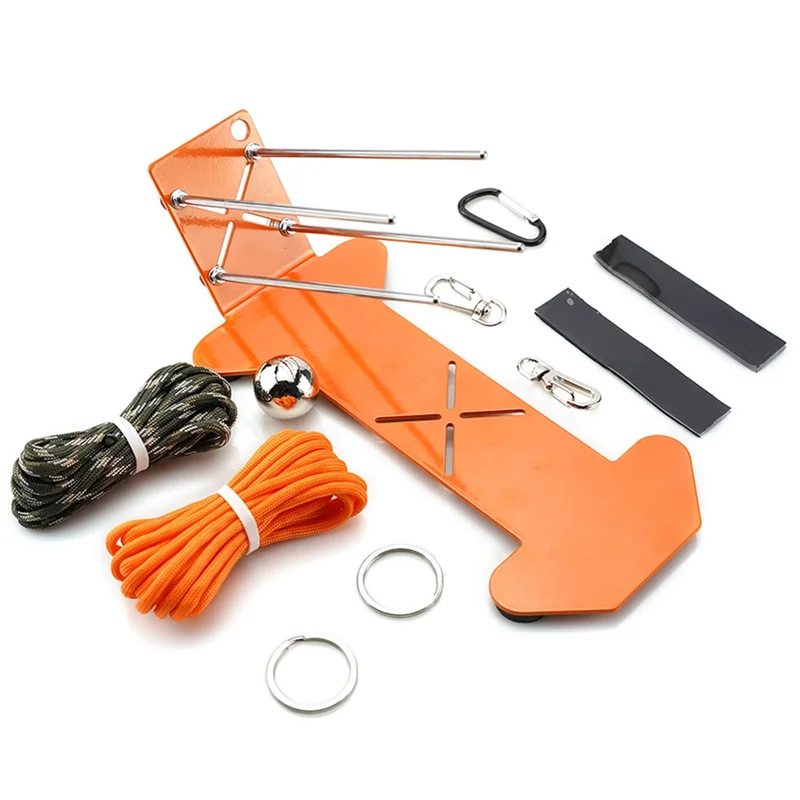 AS94-Jig Kit Spare Parts Adjustable Survival Making Jig Weave Camping Rope Jewelry Keychain Craft Idea For Adults Children