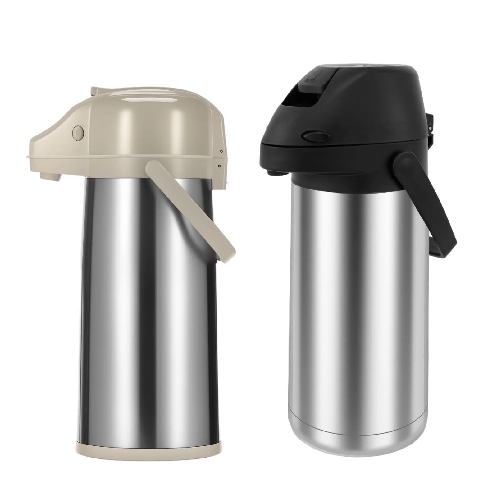 

1,9/2,2 л термос под давлением, бутылка-термос из нержавеющей стали, воздушный горшок, графин для кофе, диспенсеры для горячих и холодных напитков для кухни, офиса