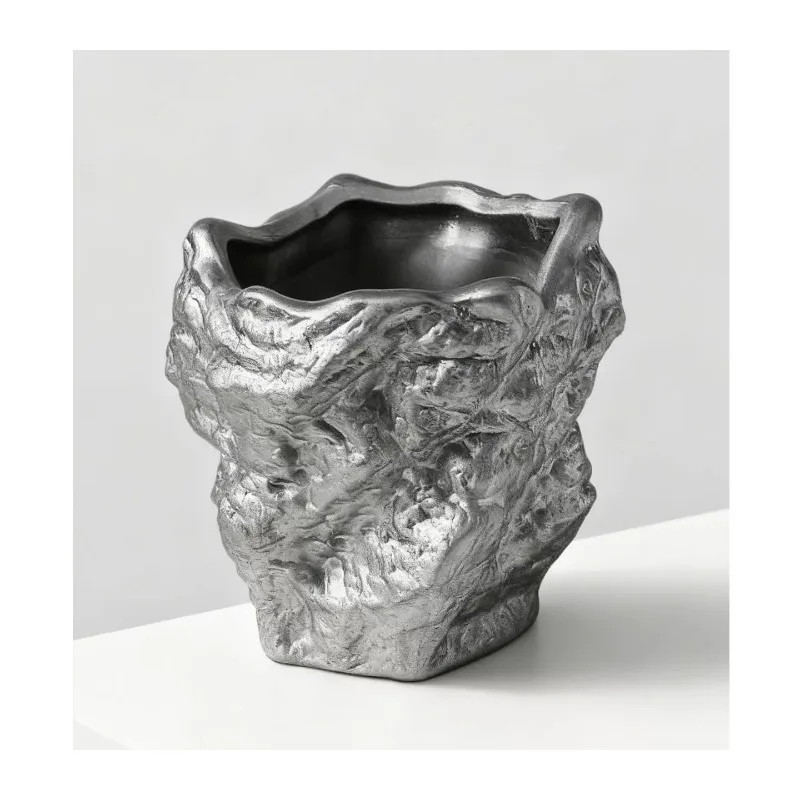 Light luxury desktop trash can, living room coffee table home dining table creative model room countertop sundries storage