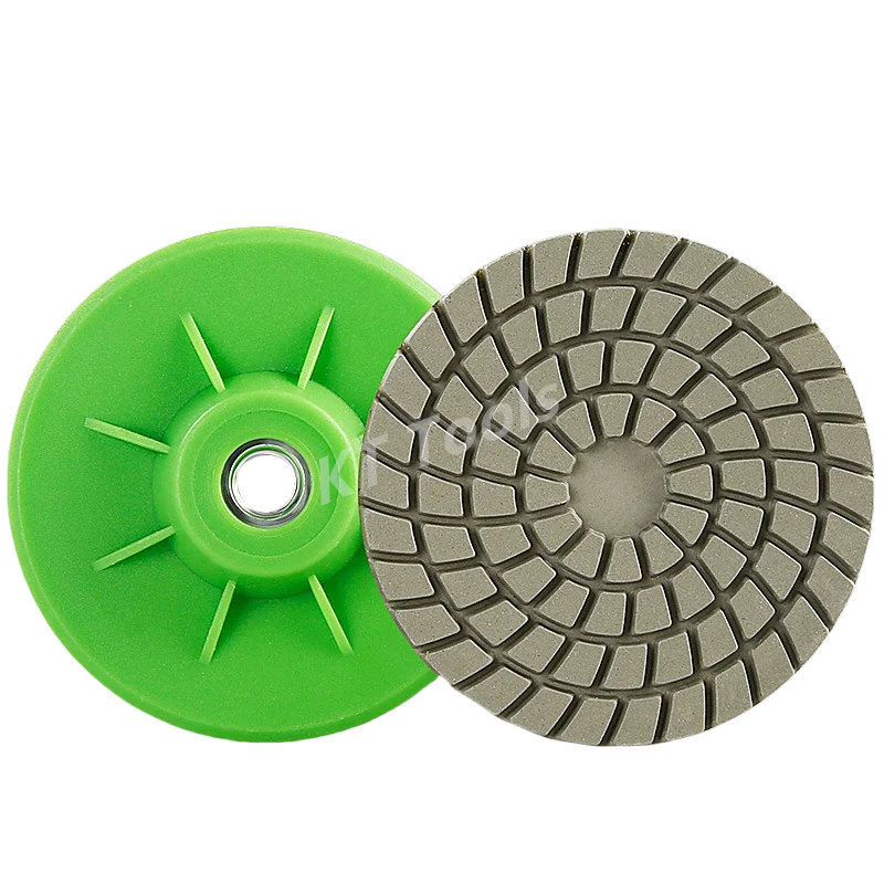 

80mm 3 Inch Diamond Polishing Pad Wet Dry Buff Abrasive Disc For Marble Concrete Stone Tiles Glass Angle Grinder Buffing Pads