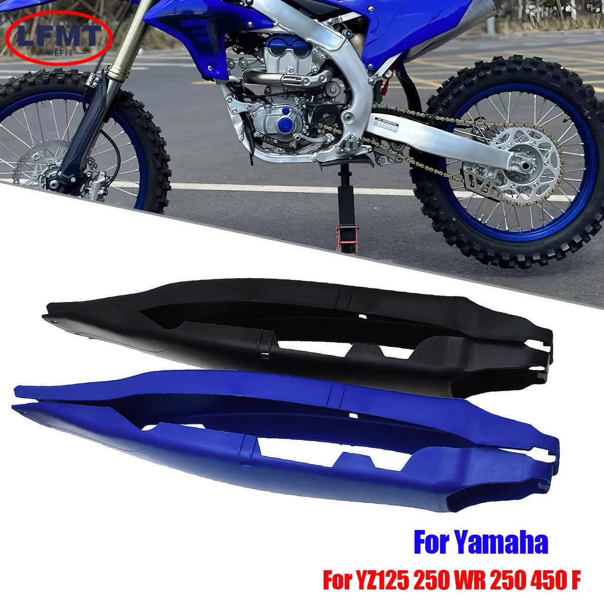 Für Yamaha Neu 2025 Motorrad Schwingenschutz YZ125 250 YZ250F YZ450F 125X 250X YZ250FX YZ450FX WR250F WR450F 2024