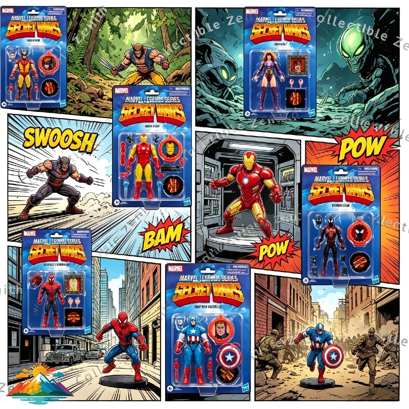 

【IN STOCK】Hasbro Marvel Legends Series Secret Wars Action Figure Original Model Toys Gifts