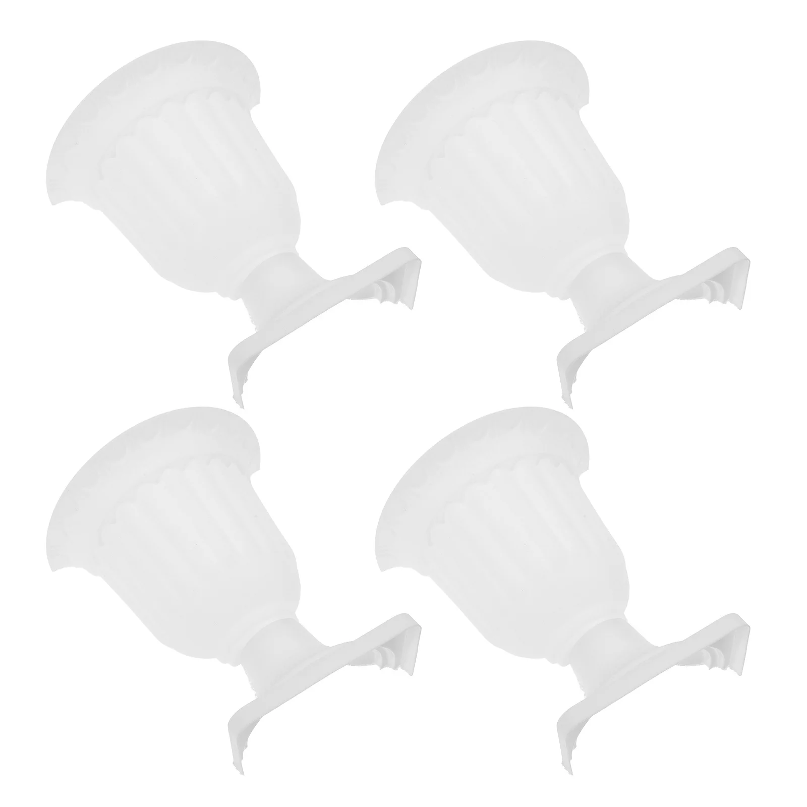 4 قطعة زارع خمر العمود الروماني نمط ريفي جرة اناء للزهور للشرفة حديقة الديكور معلقة الرجعية جدار زهرية