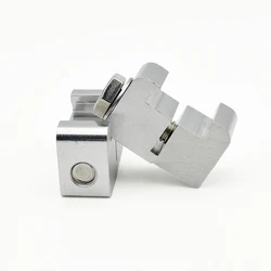 Aluminum ISO Vacuum C-Clamp Bolt - M8/M10/M12 Single/Double Hook Corrosion-Resistant for Industrial Lab Vacuum Flange Fittings