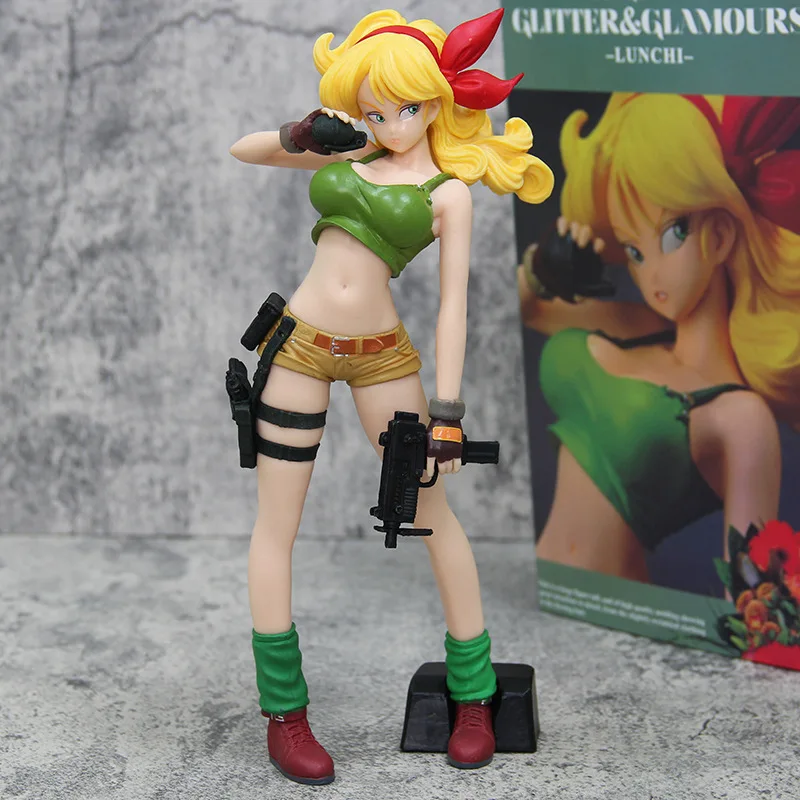 

New Dragon Ball Z Figure Lunch Figure Lunchi Launch Action Figure Lunch 25cm Collection Model Toys Bookshelf Ornament Toy Gifts