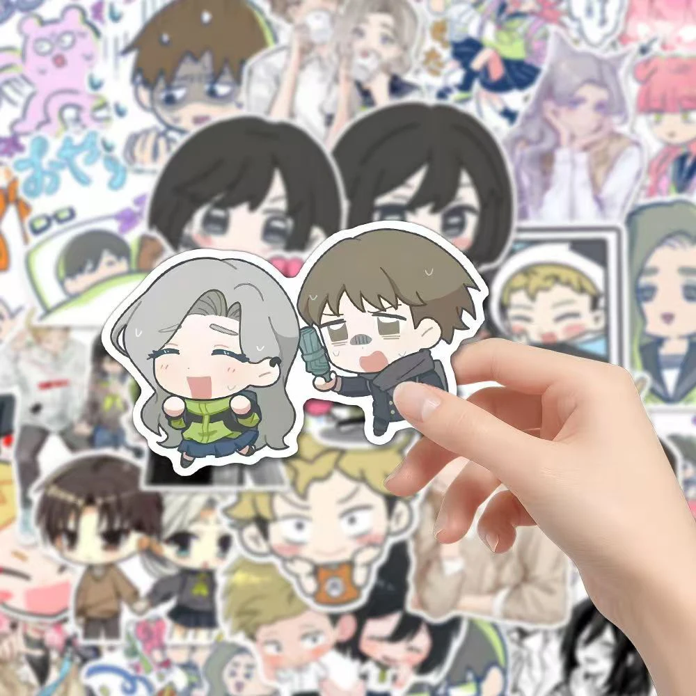 20/40/80pcs Kawaii Miyu Suzuki Azuma Stickers Yuusuke Tani Taira Anime Sticker Laptop Phone You And I Are Polar Opposites Decal - view 4