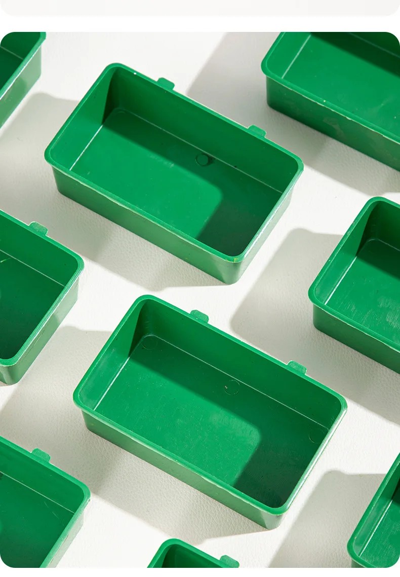 Kleiner Vogelfutter- und Wasserspender aus Kunststoff für Wellensittiche, Finken, Kanarienvögel, Käfigzubehör, Papageien-Waschbad – Detail 6