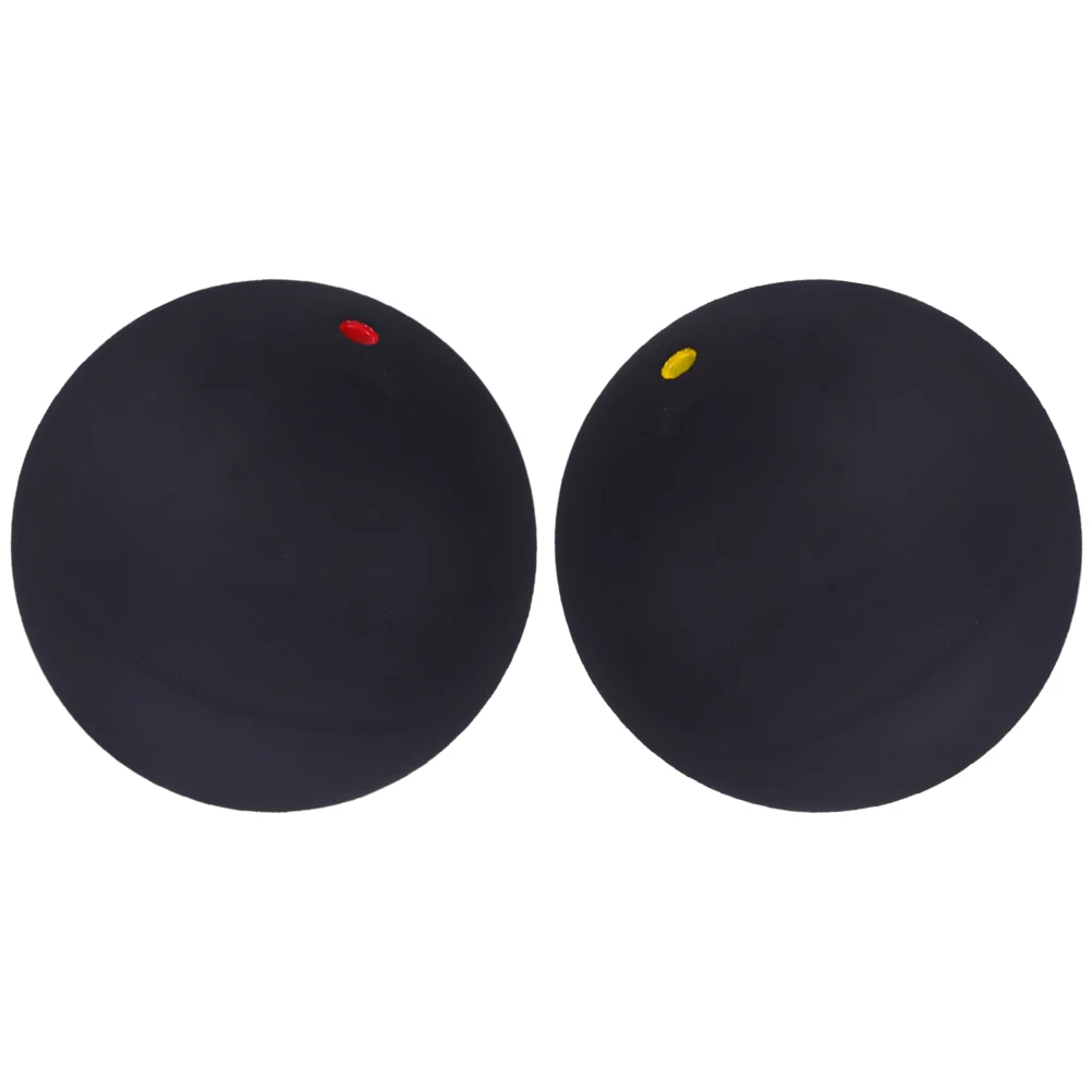 

2 Pcs Squash Training Ball Durable Professional Reaction Trainer Sports Balls Bulk Hand Eye Coordination Toy Rubber Practice