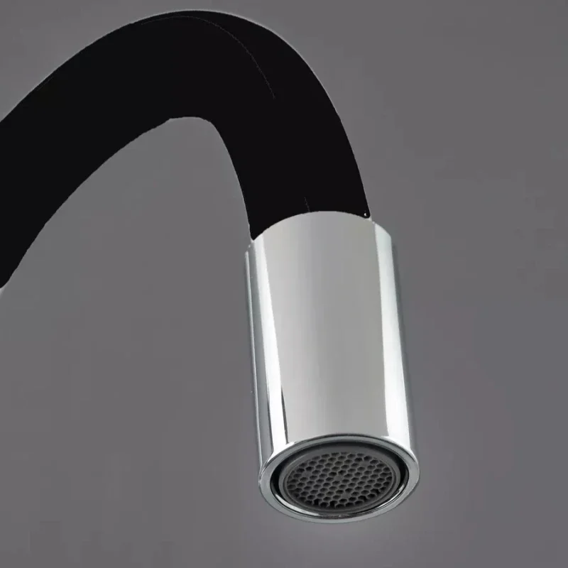 水道管キッチン蛇口ユニバーサルシングルハンドル 360 度回転シンクタップフレキシブルホース浴室のシンクの蛇口デッキマウント