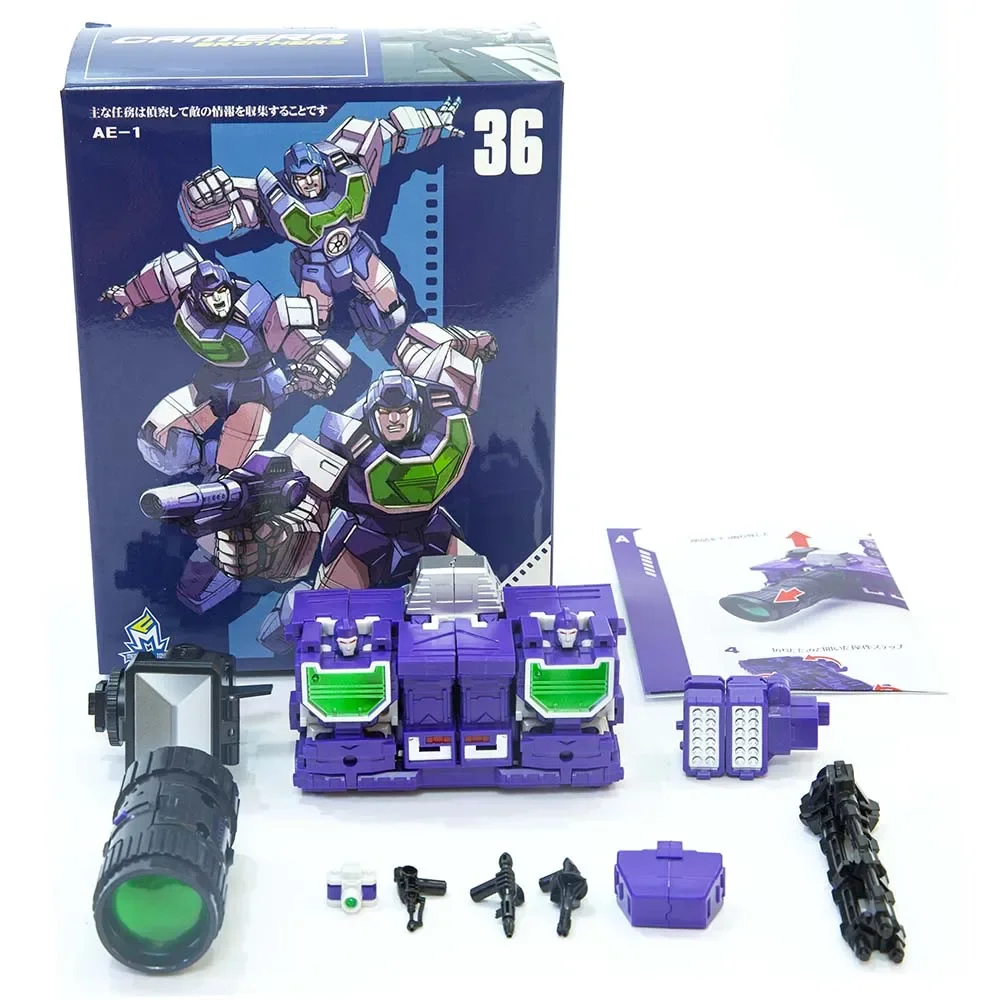 

Spot New Deformed Toys MechFans Toys MF-36 MF36 Camera Brother Reflector MFT Action Figure Toy Collection Gift