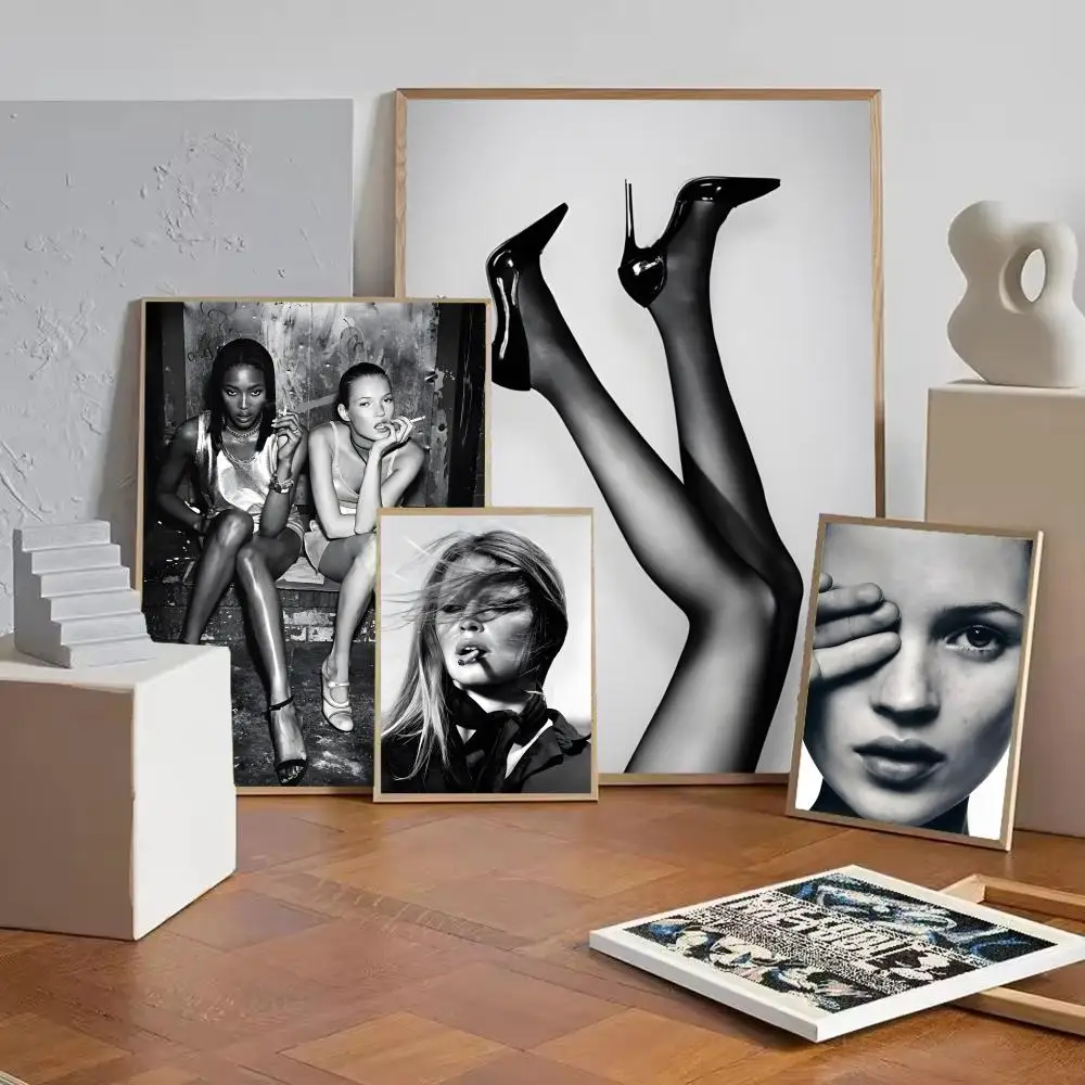 K-KateS M-Moss Fashion Modern Art Poster Paper Print Home Living Room Bedroom Entrance Bar Cafe Art Painting Decoration