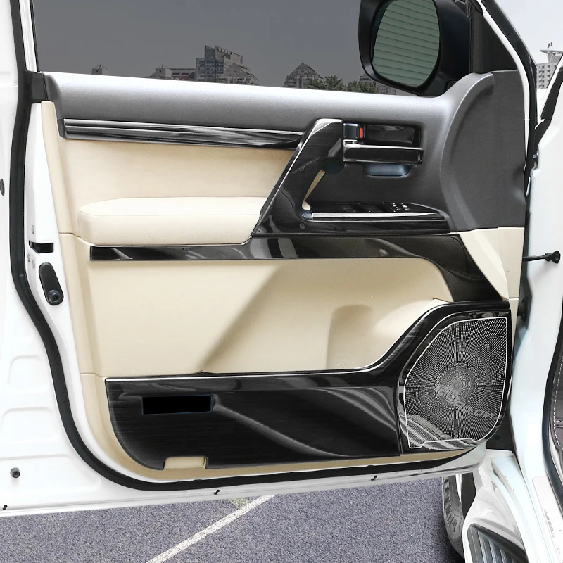 For Toyota Land Cruiser 200 LC200 2008-2021 Interior Upgraded Decoration Accessories Stainless Steel Door Handle 2020 2019 2018