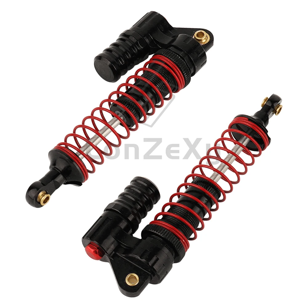 2/4pcs Metal 96mm Shock Absorber Oil Damper For 1/10 RC Crawler Car Axial SCX10 90046 90047 D90 Upgrade Replacement Parts