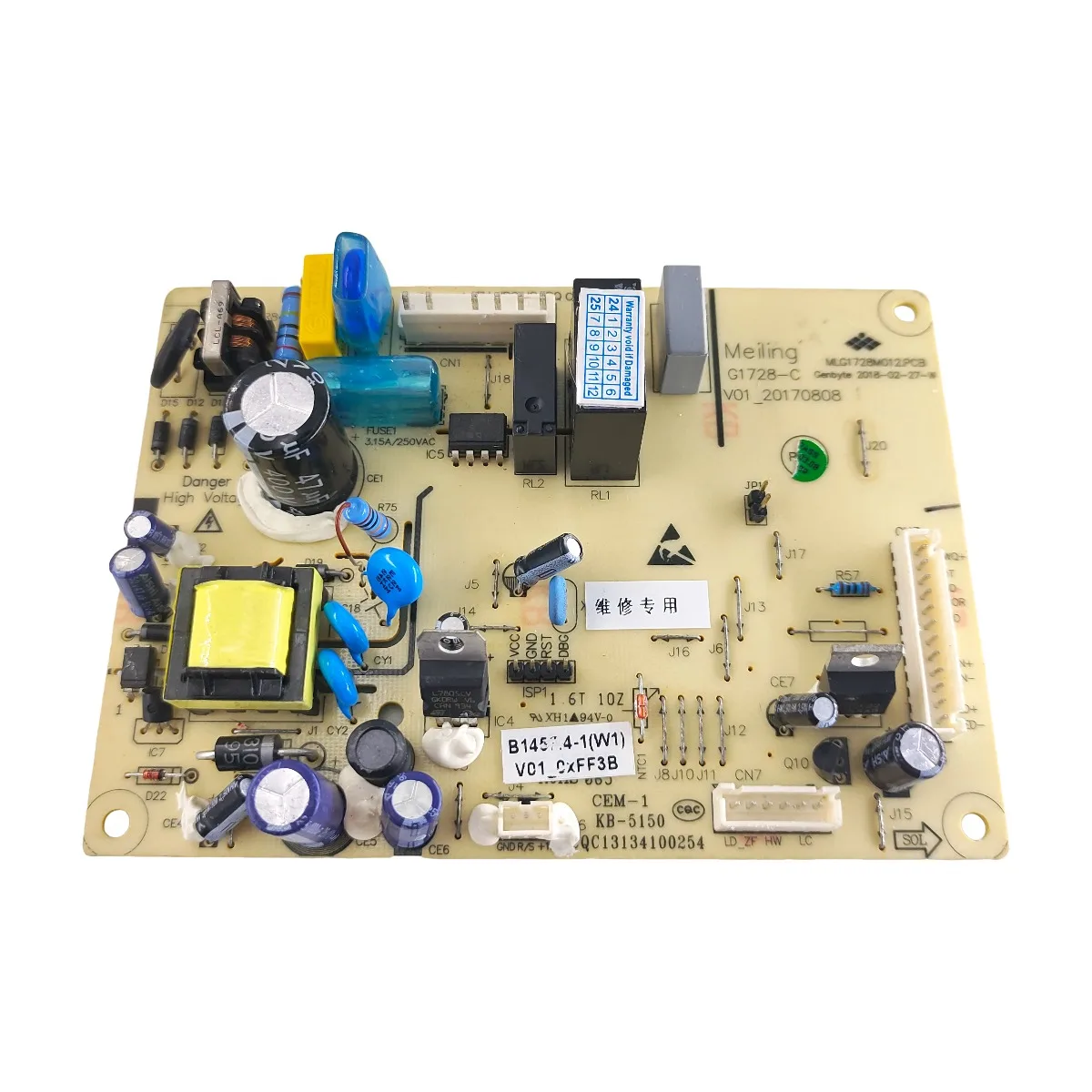 

used for MeiLing Refrigerator Computer board B1457.4-1 Power supply board Control board a main board