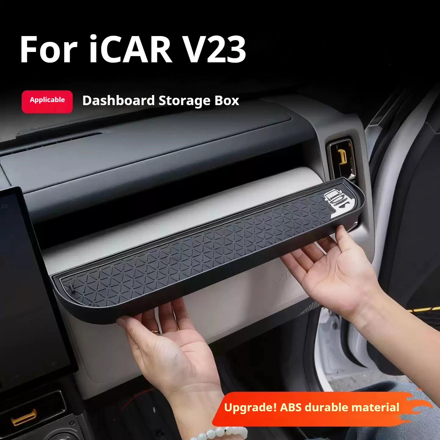 For Chery ICAR V23 ICAUR V23 Car Instrument Storage Box Driver and Passenger Storage Trays Interior Modification Car Accessories