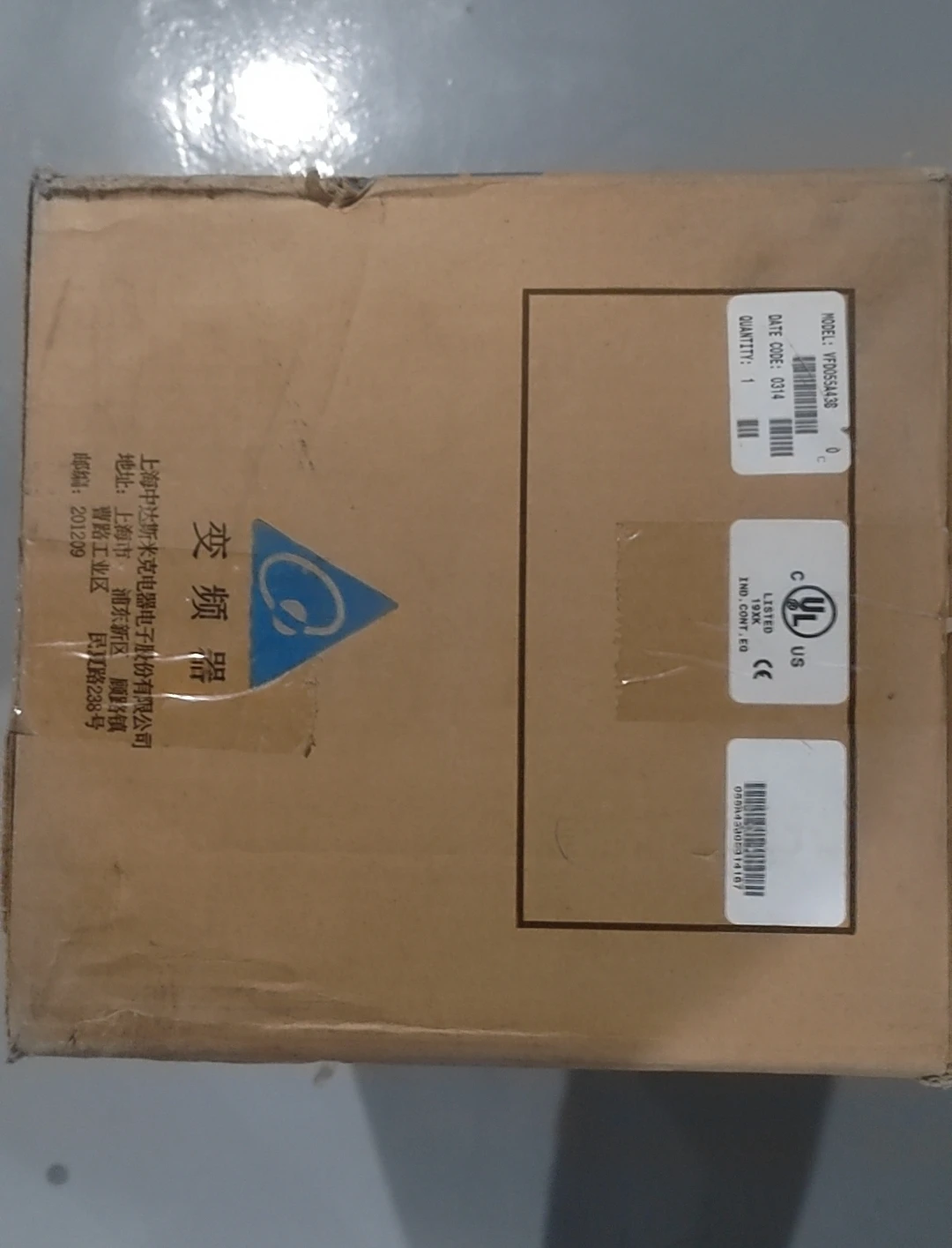 New Original VFD055A43B 380v 5.5kw  inverter  ,  3 Months Warranty Fast Shipping