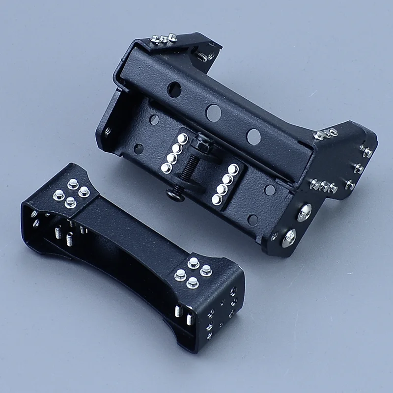 Viga trasera con marco de Metal para camión RC, trazador con enganche de remolque para coche Tamiya SCANIA 770S R620 VOLVO MAN TGX LESU 1/14