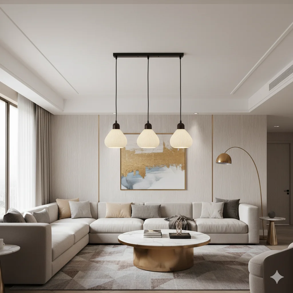 

White Pendant Lights For Kitchen Dining Room Home Decor Bar Dining table Glass Hanging lamp Aisle Ceiling Lamp