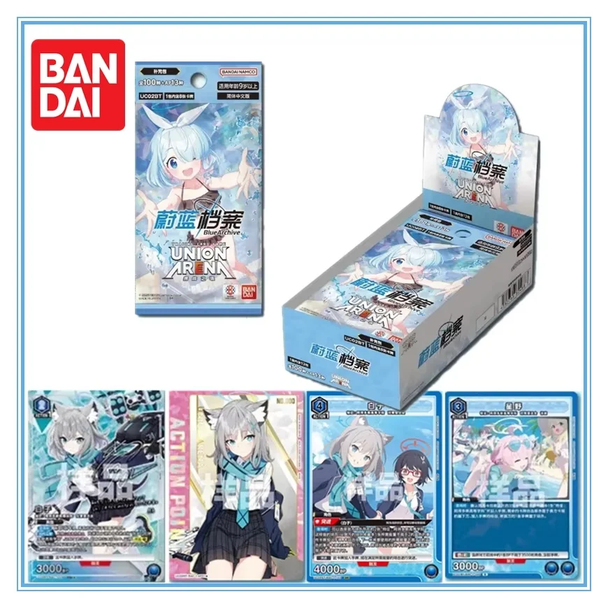 

Bandai Riginal Anime Genuine Version Blue Archive Card Union Arena Booster Box Rare Genuine Collection Gift Collections Cards