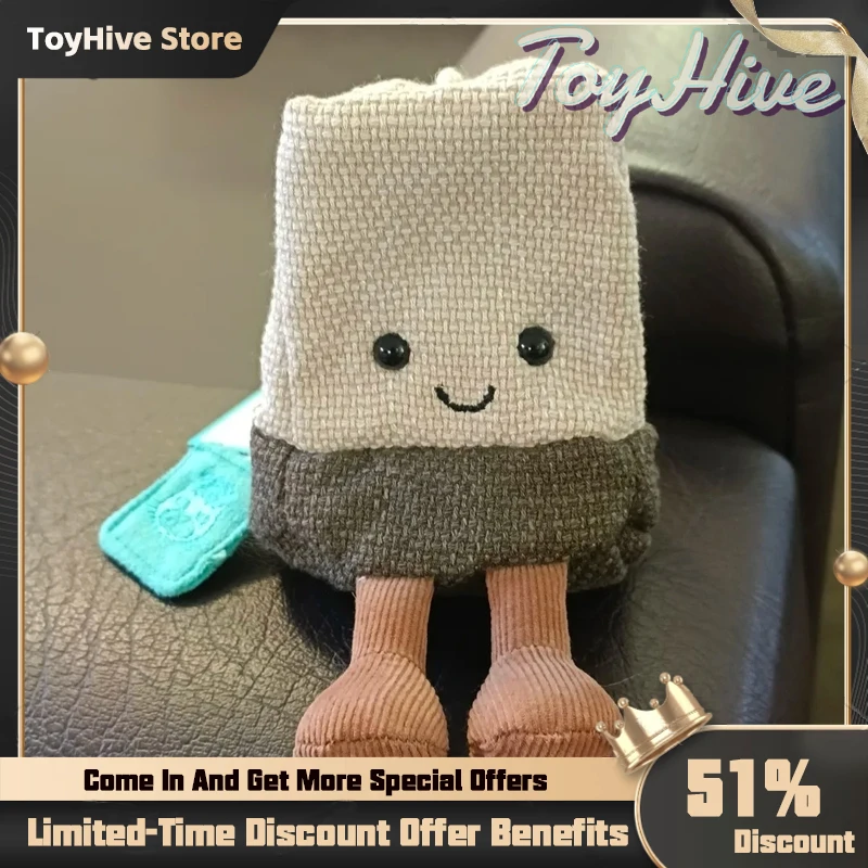 

【In Stock】JellyCat UK Limited Edition Tea Bag Cartoon Doll Cat Dog Interactive Toy Birthday Christmas Halloween Pet Girl Gift