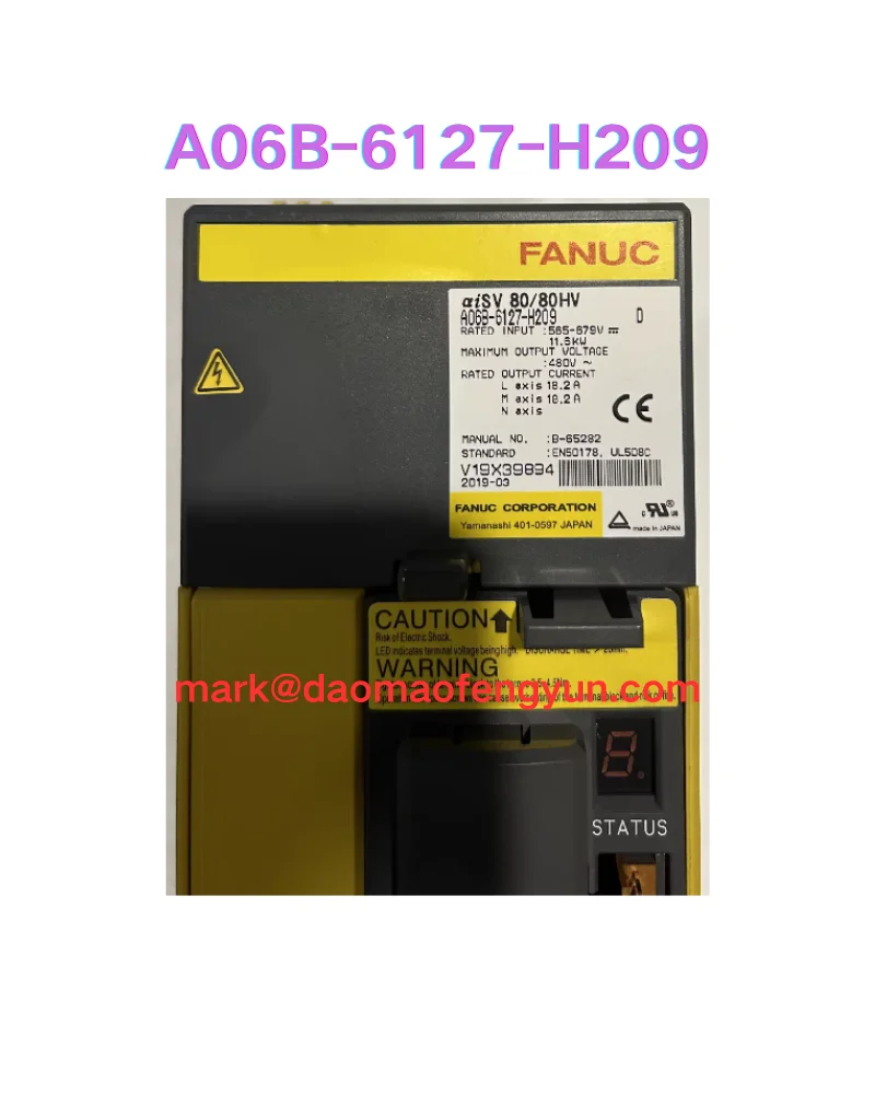 

A06B-6127-H209 Испытание сервопривода в порядке