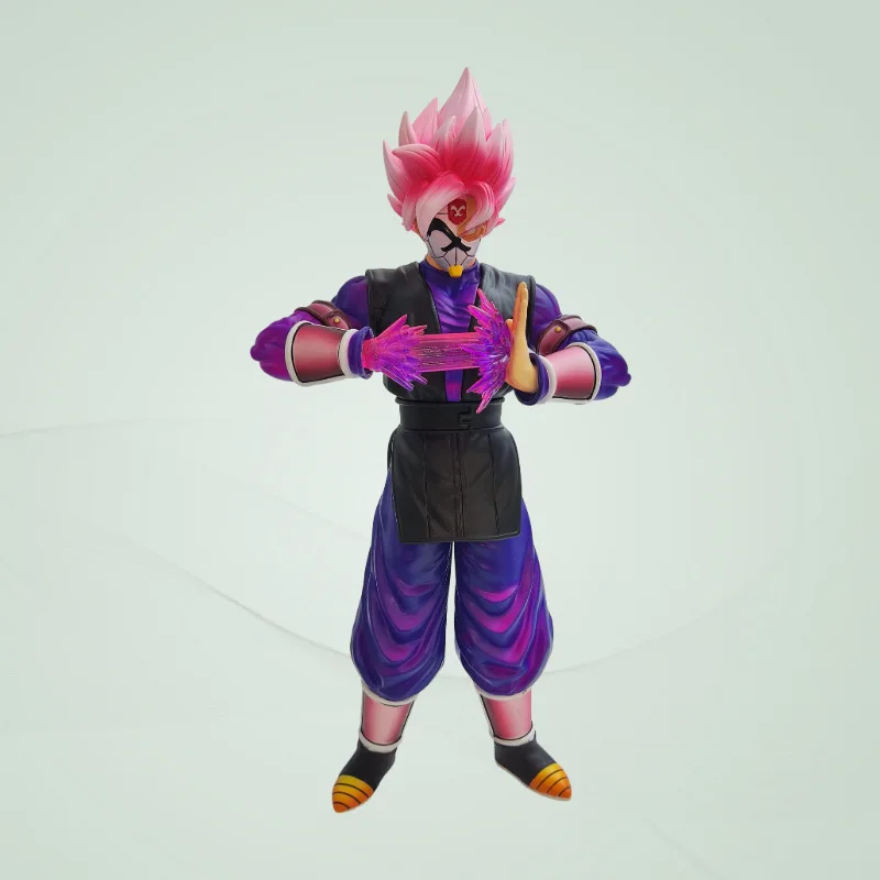 

Фигурка Dragon Ball Super Saiyan Rose Goku Zamasu из ПВХ, 31 см, коллекционная модель, украшение для рабочего стола, для взрослых фанатов аниме