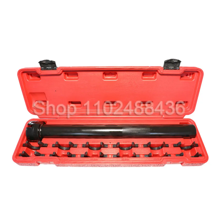 13Pcs Inner Tie Rod Tool Kit Wear Resistant Portable Heavy Duty Vehicle Accessories Remove and Install for Cars Trucks Suvs