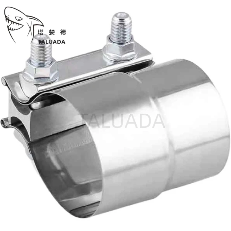 Muffler Clamp For Excavator EC210B 210B Stainless Steel Exhauster Clip Exhaust Pipe Clamp Engine Parts High Quality
