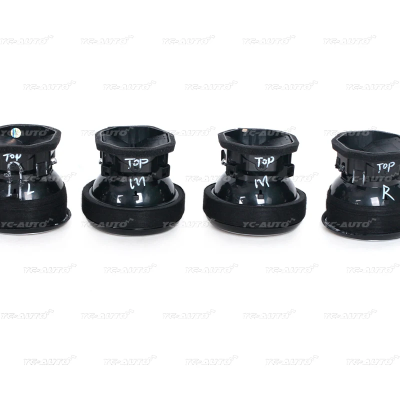 Tablero frontal LED para coche, salida de ventilación de aire acondicionado de CA, embellecedor Interior Turbo, accesorios para Mercedes Benz GLK X204 2013-2017