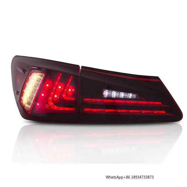 VLAND Factory wholesales tail light bumper rear lights full led 2006-2012 IS350/F Tail Lamp For Lexus IS250