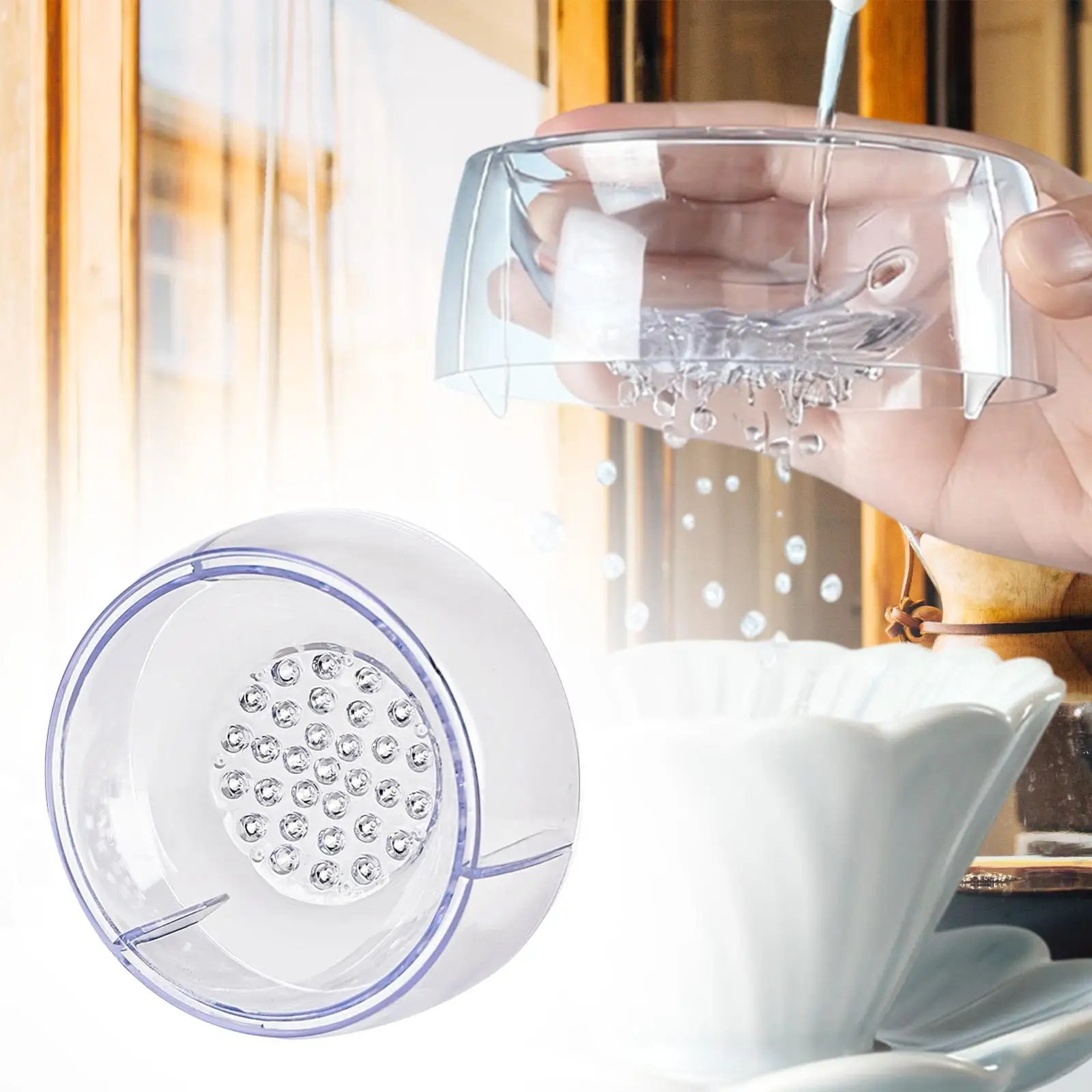 Pour over Coffee Drips Assist Compact Clear Water Flow Regulator Coffee Filter Accessories for Café Shop Use view 5
