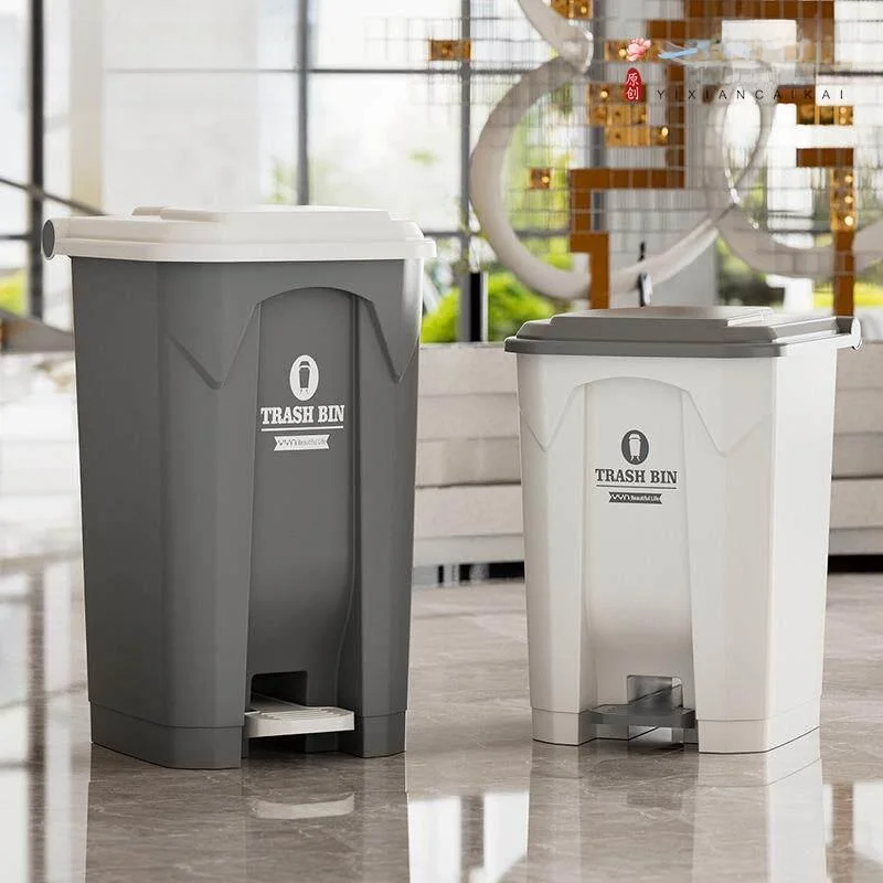 large-capacity-pedal-kitchen-trash-can-outdoor-courtyard-covered-high-hygiene-bucket-villa-household-30-liters-garbage-bin