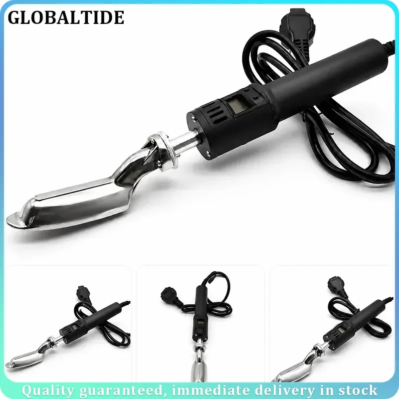 Mini Iron Digital Display Adjustable Small Electric Iron for Sewing Leather Shoes Smoothing Repair Clothes Heat Transfer Logo