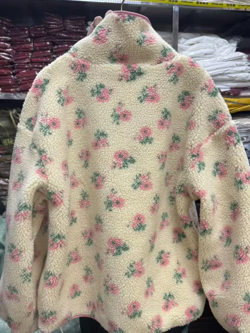 Sweet Faionable Design Loose Versatile Cotton Jaet Women's Winter Retro Embroidery Fringed Lamb Fur Vest Sli Coat