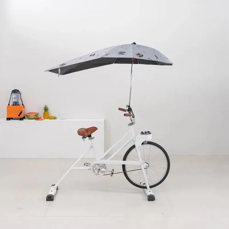 EXI 2025 Best Seller Beach Cruiser Pedal Power Juice Blender Vending Machine Unicycle Low Price Smoothie Hybrid Bike