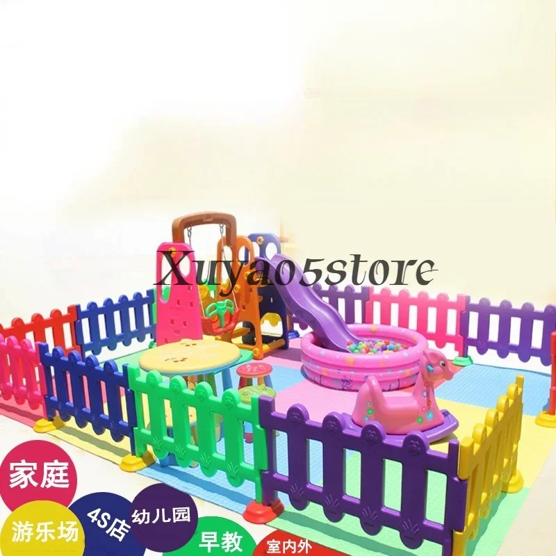 Multi-angle fence kid fence game fence plastic kid safety indoor outdoor