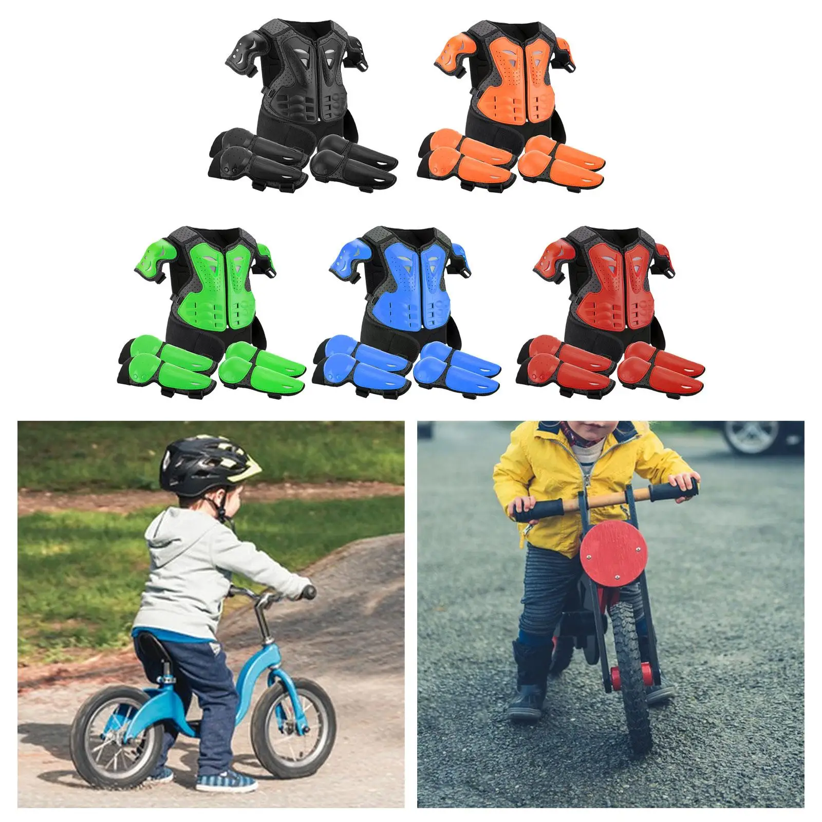 

Generic Kids Motorcycle Armor Suit Dirt Bike Gear Chest Spine Back Protector