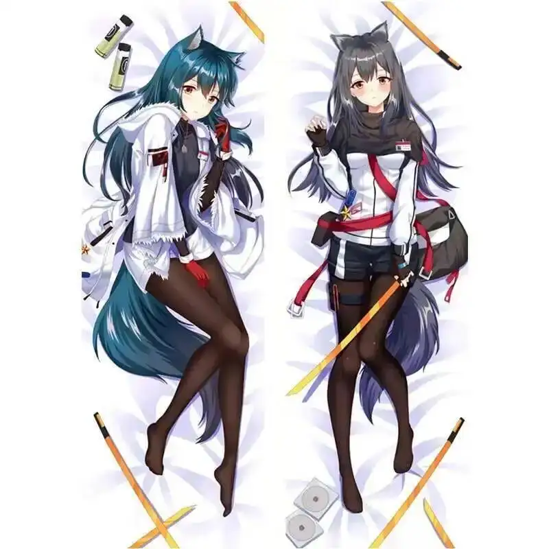 

180Cm Hot Anime Game Arknights Pillow Cover Chen Akafuyu Mostima Dakimakura Case 3D Double-Sided Bedding Hing Body Pillowcase
