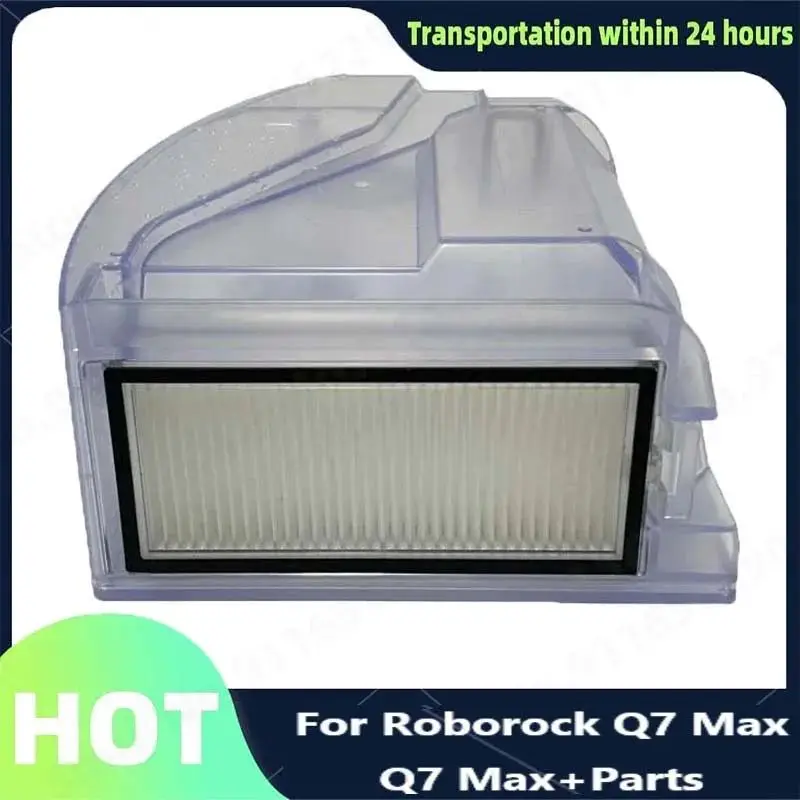Roborock - Cubo de lixo Q7 Max Q7 Max+, Original, depósito de água, caixa de pó com filtros Hepa, acessórios para aspirador
