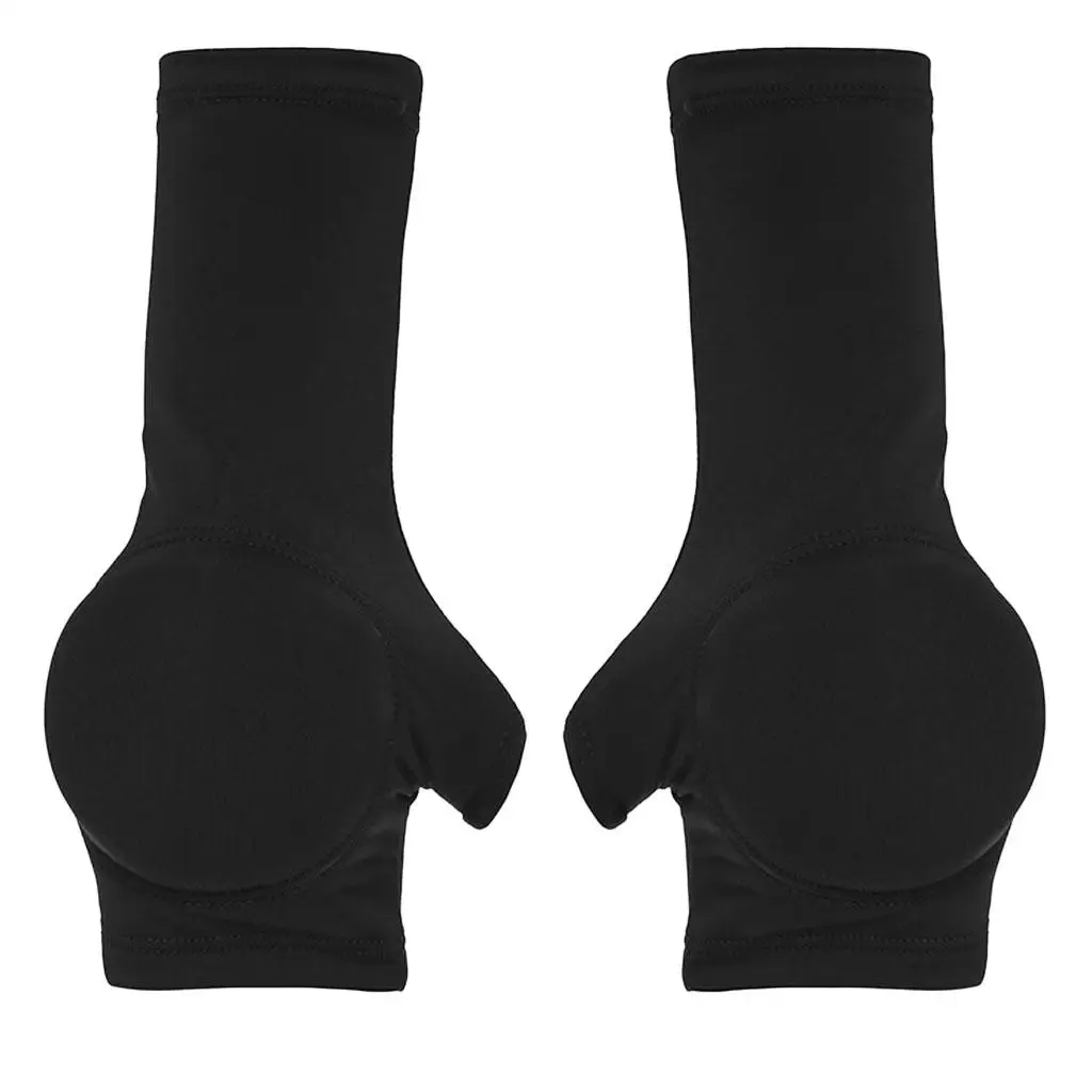 Unisex Figure Skating Hand Protector Gear Nylon Cover with Thick Palm Pad for Ice Sports Kids Adult