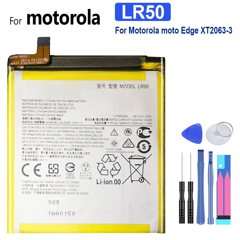 P30 Note E7 G7 XT2125 E4 Edge PLUS XT1773 1775 battery For Motorola JK50 HE50 LB50 LW50 KG50 KP50 KX50 LG50 LR50