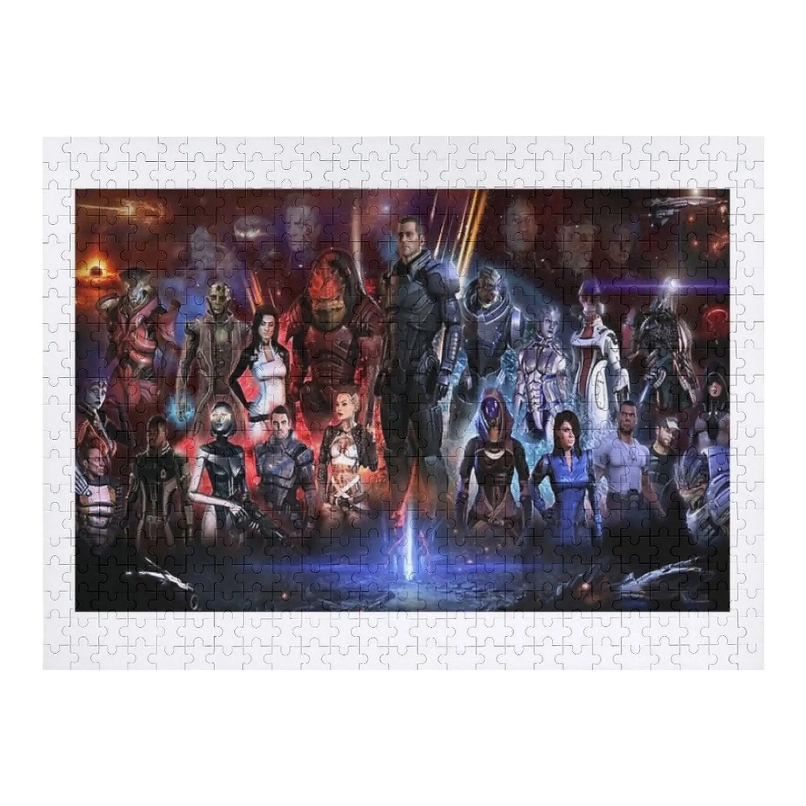

BEST SELLER Mass Effect Good And Evil Poster poster Jigsaw Puzzle Custom With Photo Children Puzzle