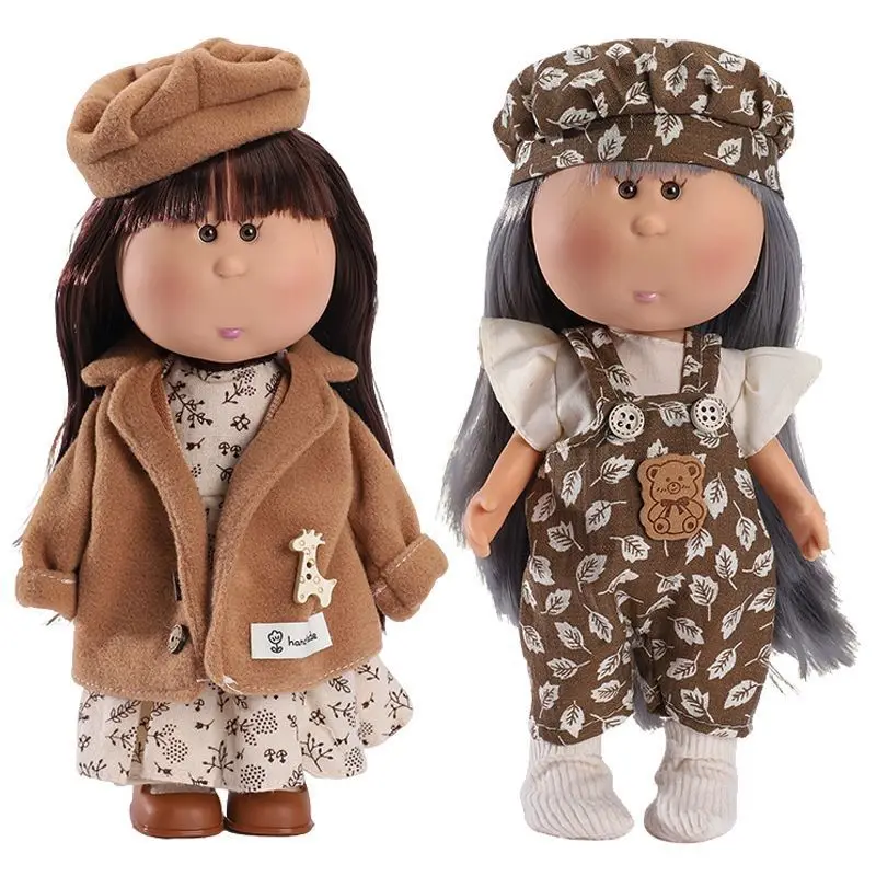 Mia 24cm Potato Doll Clothes Diy Replacement Outfit Cute Fashion Handmade Dress Up For Plush Doll Collectors dress hat gifts