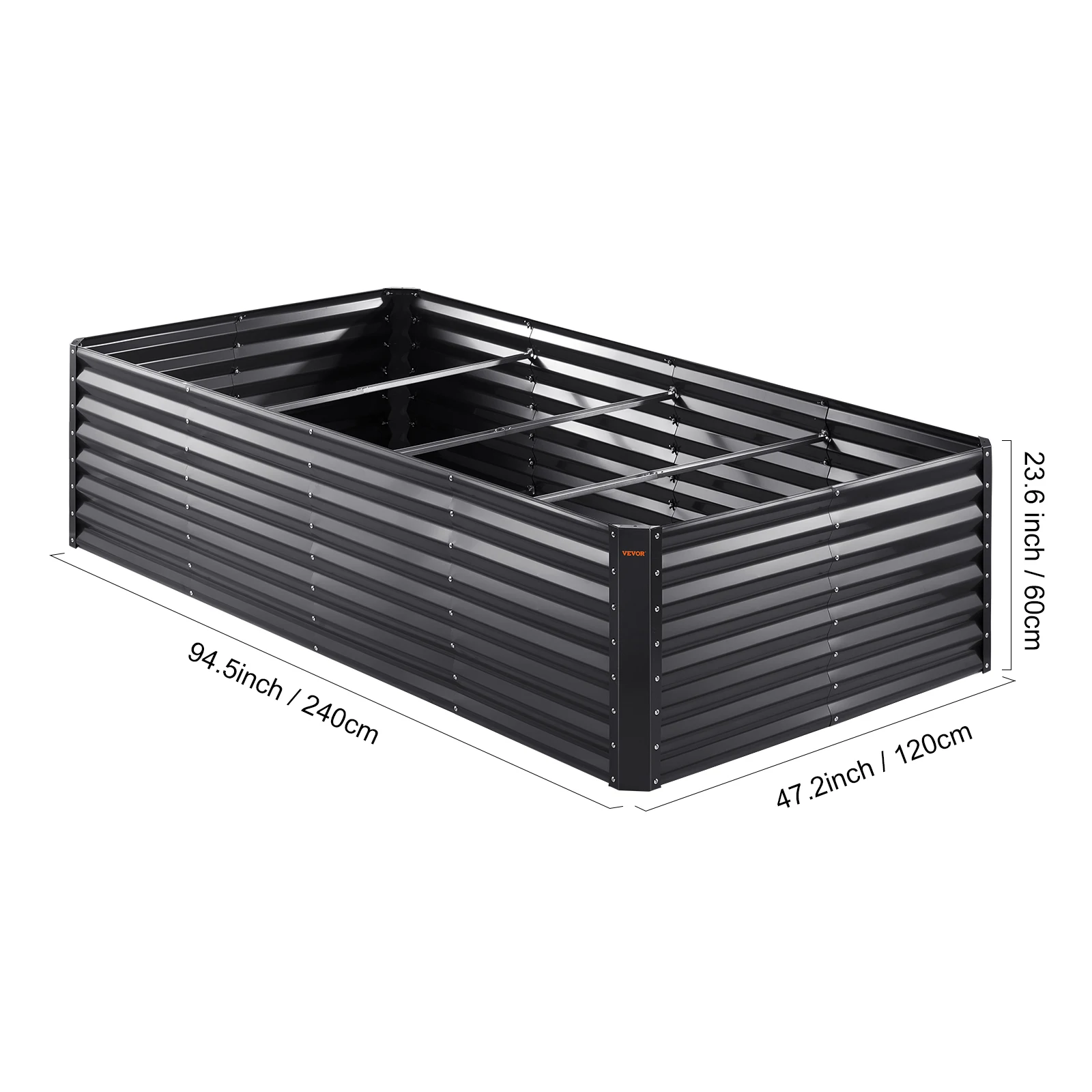 

Raised Garden Bed Outdoor Planting Boxes with Open Base for Growing Flowers/Vegetables